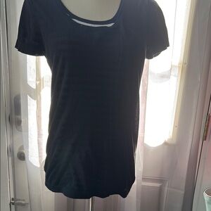 Calvin Klein Black Fitted Short Sleeve T-Shirt